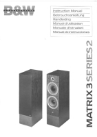 Bowers & Wilkins Matrix-3-Series-2-Owners-Manual